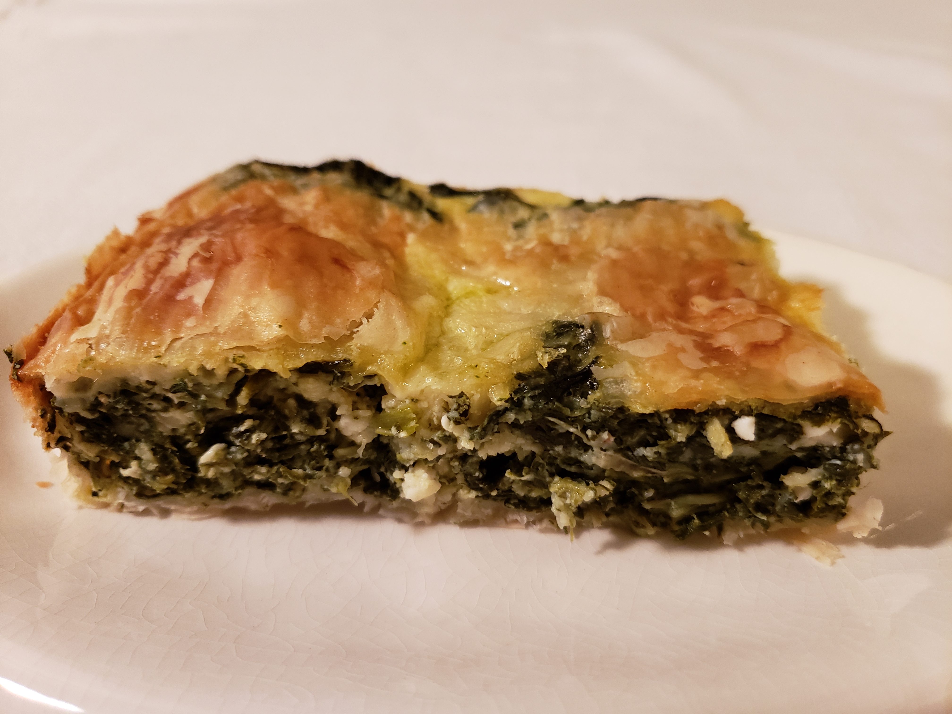 spanakopita piece – Phyllo Files